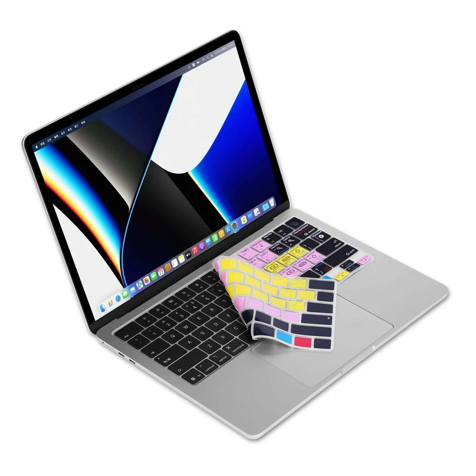 XSKN Serato DJ Shortcuts Keyboard Cover for 2021-2025 Macbook Pro 14.2/16.2 inch - Image 3 of 4