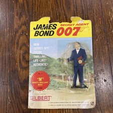 1965 Gilbert James Bond Action Figure 5 M Bond s Brilliant Boss