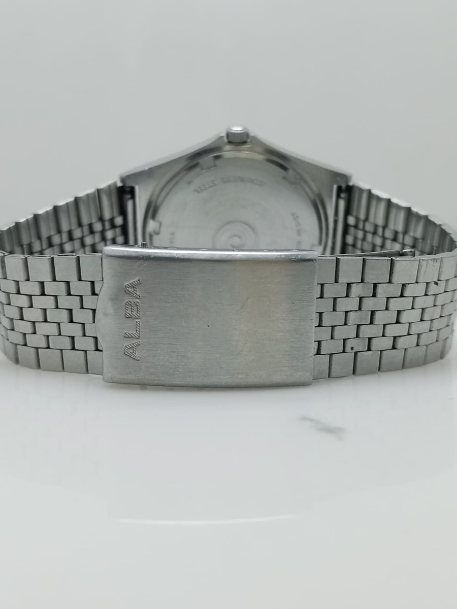 SEIKO ALBA Quartz Y143-8141 Vintage Men's Watch BRG228MKN3 SEIKO ALBA Quartz Y143-8141 Vintage Men's Watch BRG228MKN3