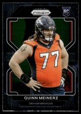 Quinn Meinerz Rookie #430 2021 Panini Prizm NFL Card Denver Broncos