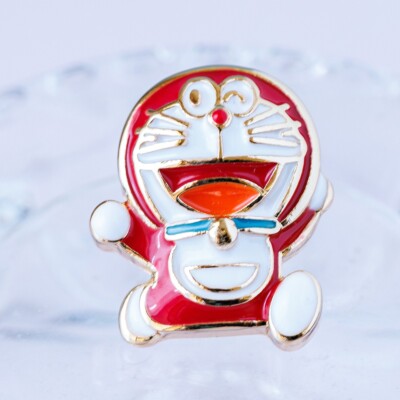 Doraemon Decoration pin badge Mini Doraemon Japan Original