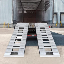 2-Pack 6800lbs Truck Car Auto Trailer Ramps Trailer Ramp Loading Ramps Aluminum