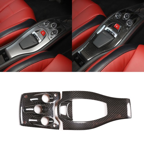 Kit interior de fibra de carbono real para automóvil conjunto de adornos para Ferrari 458 2011-2016 - Imagen 2 de 17