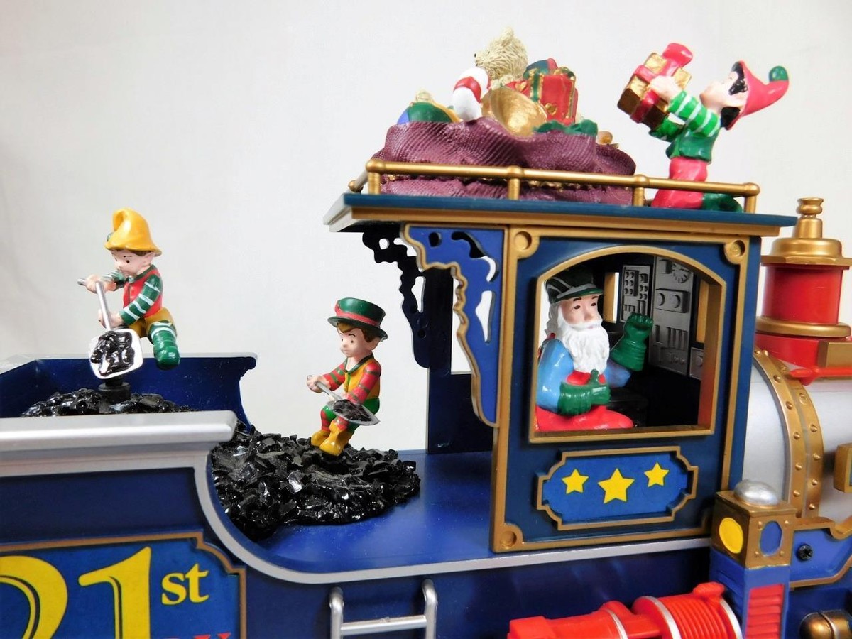 Mr Christmas CANNONBALL TRAIN 26914 Millenium Edition Smokes 16