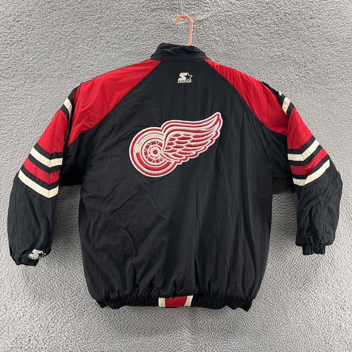 90s REDWINGS NHLジャケットMサイズプルオーバー 2pac 706 90s REDWINGS NHLジャケットMサイズプルオーバー 2pac 706