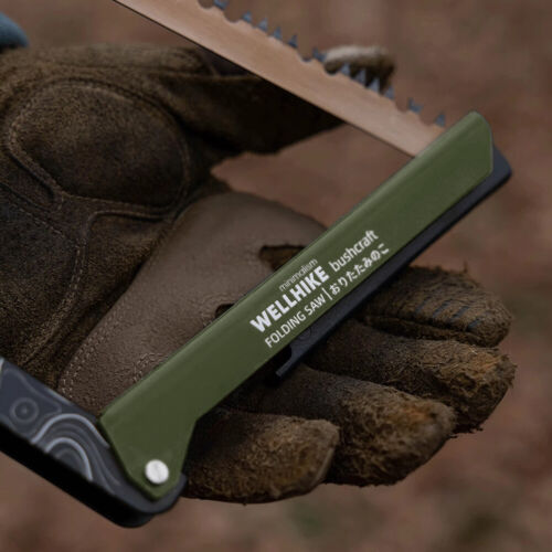 Folding Saw with Storage Bag Multifunctional Camping Handsaw for Wood (Green) - Picture 10 of 12
