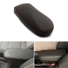 Leather Center Console Armrest Box Cover For Vw Golf 4 Mk4 Jetta Bora 1999-2005
