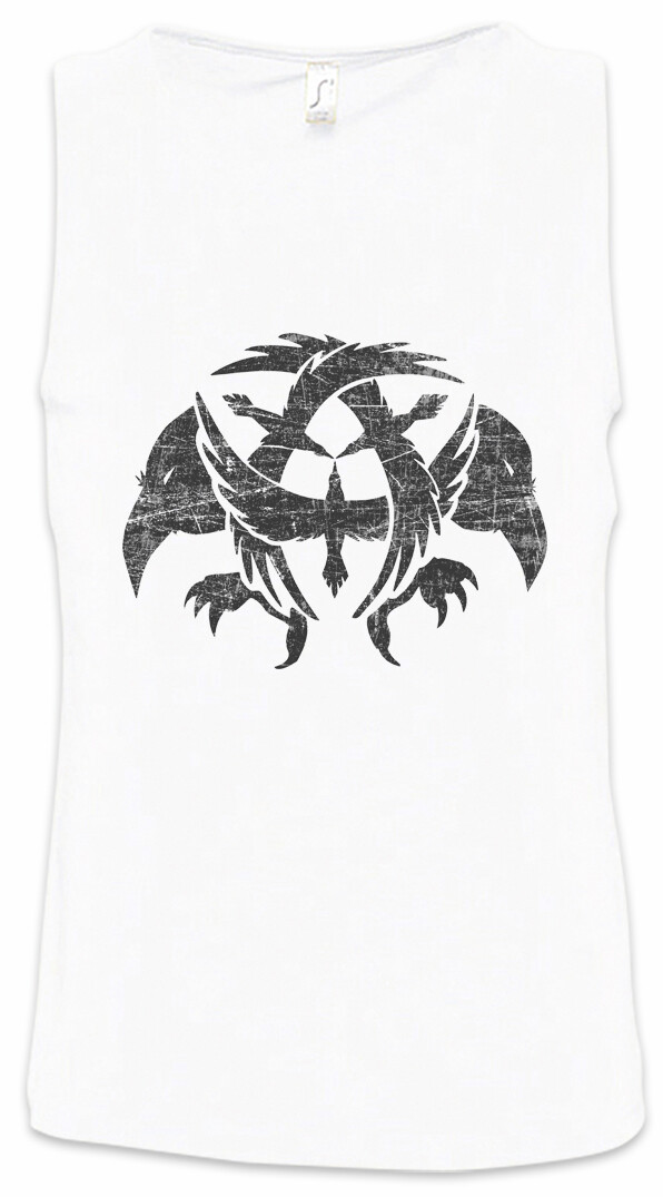 ALTRA Canotta uomo Ravens Vikings Odin Hugin e Munin Valhall Valhalla Raven Odhin