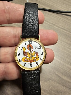 Vintage 1980 Ronald McDonald Quartz Watch w/ Swiss Parts  display picture 2