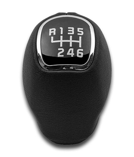 Perilla de cambio de marchas manual de 6 velocidades para #KIA #Sportage Rio 3 5 PU 2010-2016 cuero - Imagen 3 de 5