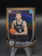 2025-26 Bowman Danny Wolf RC #BCV-27 Chrome Reptilian Refractor SP