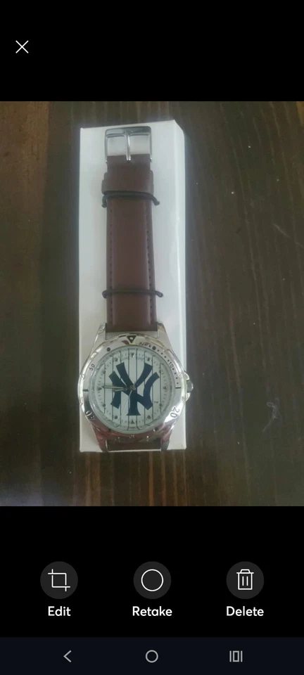 NY Yankees Watch by Game Time Dist. By Avon Prods. 2007 FREE SHIPPING - Image 2 of 4