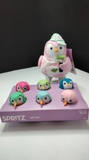 NEW Target Bird " SCRIBBLE " 6 Mini Birds Egg Carton Spritz Featherly Friends