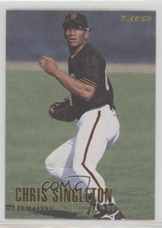 1996 Fleer Update Chris Singleton #U209 Rookie RC 0c6