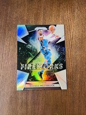 2018-19 Panini Prizm - Fireworks Russell Westbrook #2 Silver Prizm