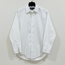 Ralph Lauren Yarmouth 100  Cotton Pinpoint Oxford Men's Shirt Size 16 34/35