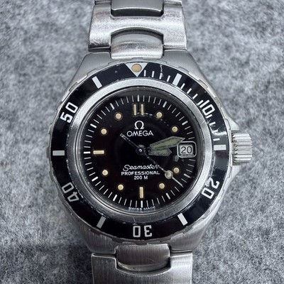 Omega Seamaster Professional 200M Pre-Bond Black Dial 30mm Quartz