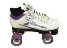 Viper M4 Roller Derby skates purple  white Women's USA 8