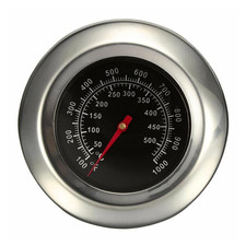 Ofenthermometer Edelstahl Grillthermometer f&uuml;r K&uuml;che und Grill, Temperaturbereic