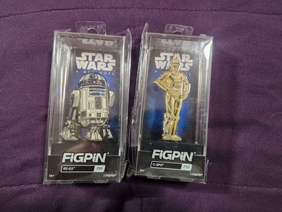 Star Wars FigPin Set   R2-D2 #751 & C-3PO #752   Brand New, Unopened, Unscanned 