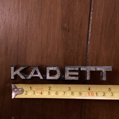 OPEL KADETT - AUTOABZEICHEN / EMBLEM 