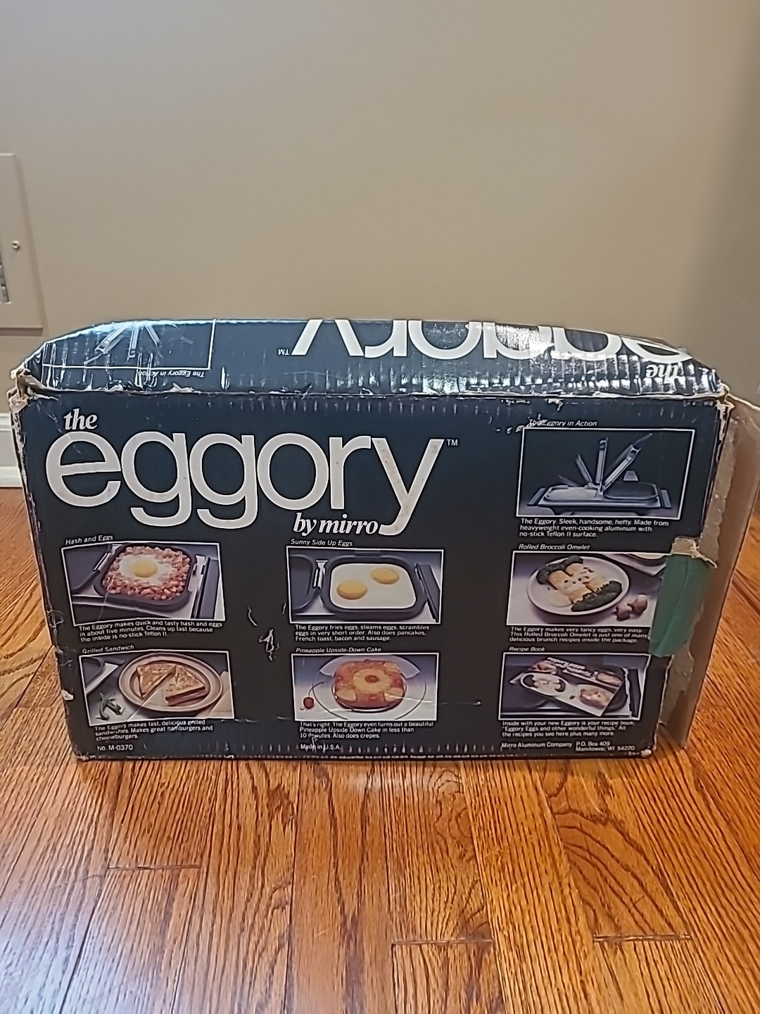 Vintage Mirro The Eggory Egg Cooker Griddle New Open Box
