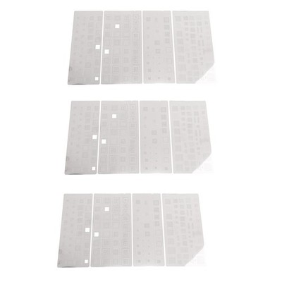 12PCS Universal BGA Schablone für MTK      CPU  PM  IC Reball Pin Direkt8029