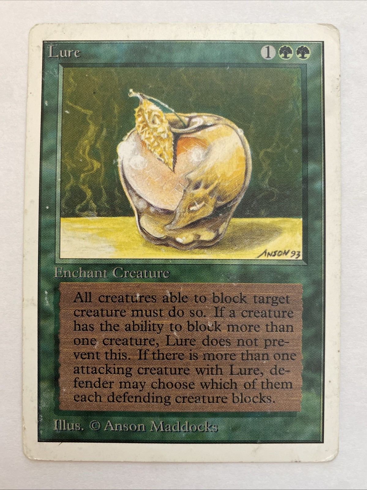 1x Lure Heavy Play, English 2nd Edition Unlimited MTG Magic HP