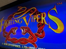 Operation confirmed With obi [SS] Fighting Vipers / SEGA SATURN SEGA SATURN