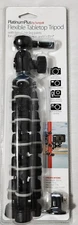 Platinum Plus Flexible Compact Tabletop Tripod Bendable Leg Joints Camera Stand