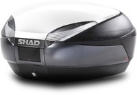 Shad SH48 Topcase Cover Weiß