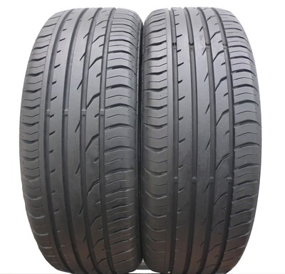 2x CONTINENTAL 205/55 R17 91V ContiPremiumContact 2 BMW Sommerreifen 2017 7mm