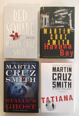 Martin Cruz Smith, Lot of 4 Hardcover Novels, Arkady Renko series, 1st Editions