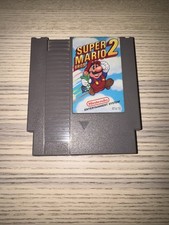 Super Mario Bros 2 Nintendo NES Game Cartridge Authentic Tested Clean Labe