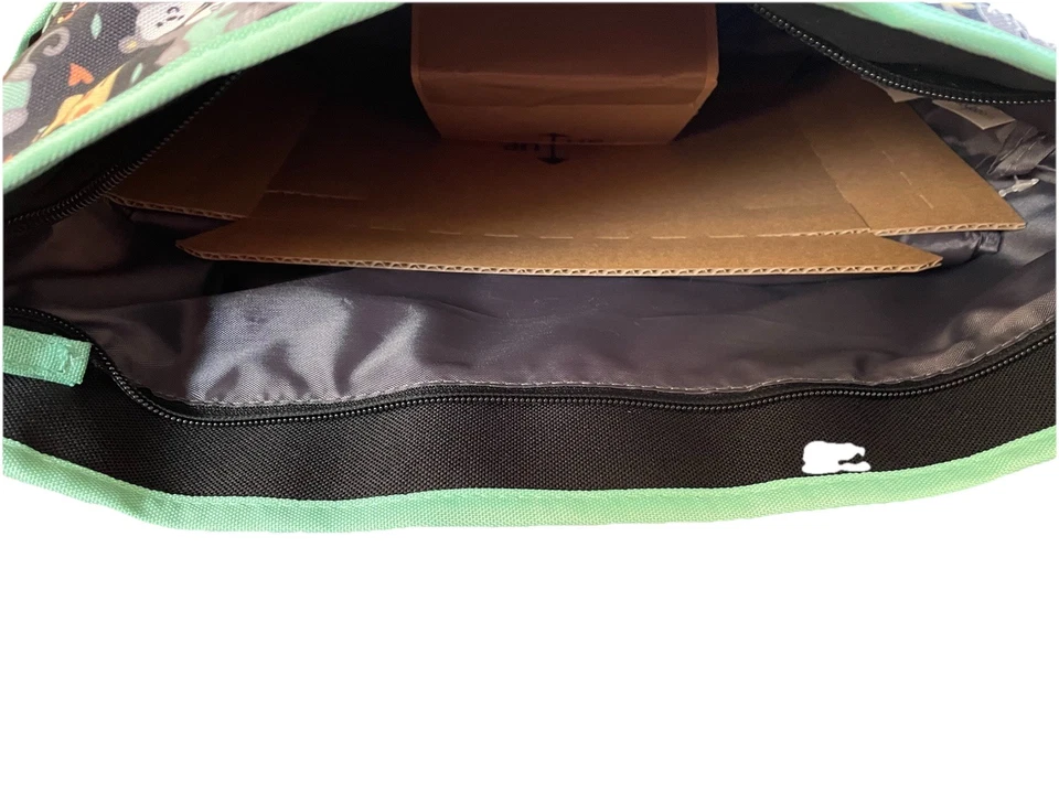 Bolso de pañales Baby Boom con estampado de mono y cremallera Foto 4 de 4