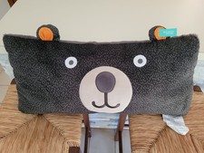 PILLOWFORT Bear Body Pillow 26 x 13.5 Rectangular Throw Toss Bed Travel TV Camp