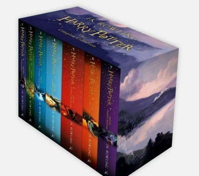 Harry Potter Box Set Complete Collection by J. K. Rowling Multiple Copy Pack