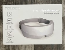 TOLOCO TL-EM08 Gray White USB Bluetooth Music Smart Eye Massager With Heat