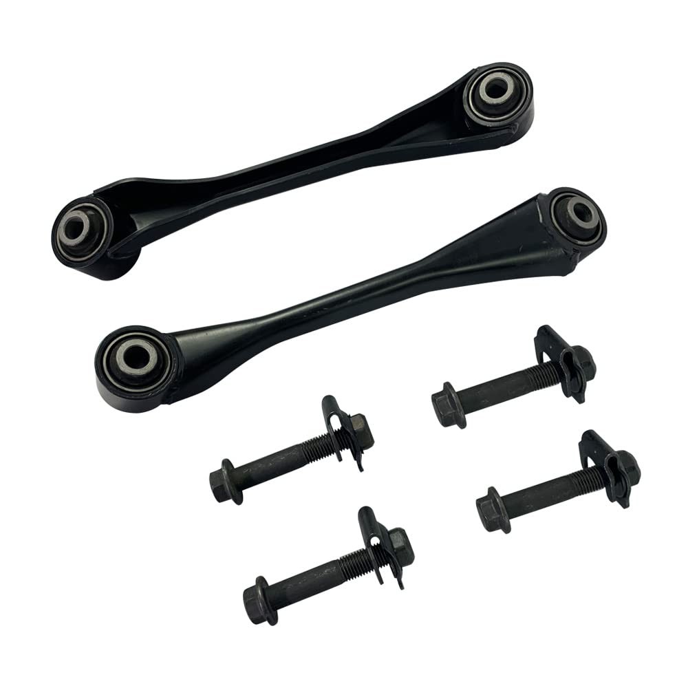 4PCS Rear Driver and Passenegr Side Upper & Lower Trailing Arm Compatible
