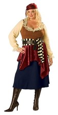 Buccaneer Beauty Women's Costume, Plus 2X
