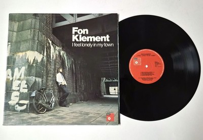 Fon Klement   I Feel Lonely In My Town   12'' Vinyl LP   NM   BASF