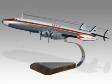 Lockheed Constellation Super L-1049G Qantas Desk Wood Airplane Model Large 1/100