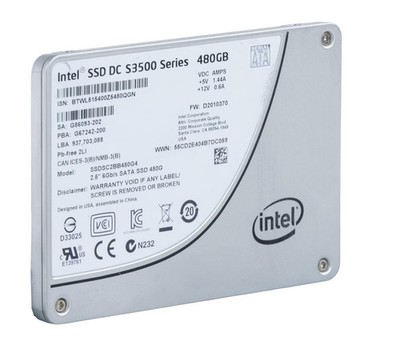 Drive Intel S3500 480GB SSD SATA 6Gbit/s 2,5'' SSDSC2BB480G4