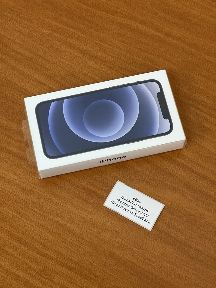 NEW SEALED Apple iPhone 12 64GB Black 5G Unlocked 6.1” - A2403 UK - Image 4 of 4