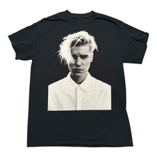 Justin Bieber Purpose Tour T Shirt Size Medium Merchandise Double Sided