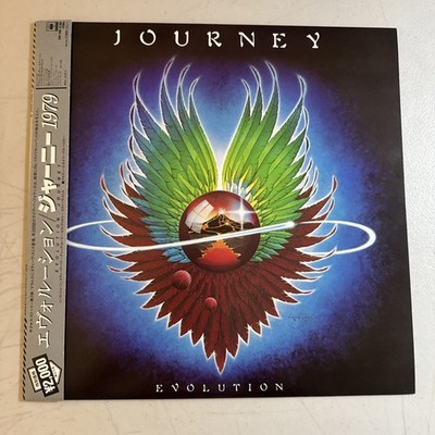 Journey - Evolution - Japan Vinyl OBI Insert Vinyl LP EX/EX