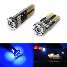 2 Blue 15-smt T10 Led Bulbs For Car Reverse Backup Lights 912 920 921 Wedge