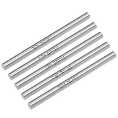 5pcs Round Rod 7mm Diameter 100mm Length HSS Lathe Bar Stock DIY Craft Tool
