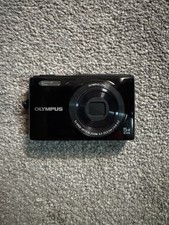 Olympus Digital Camera VG-160 14MP Black Movie W/ Battery No Charger 8G SD Card