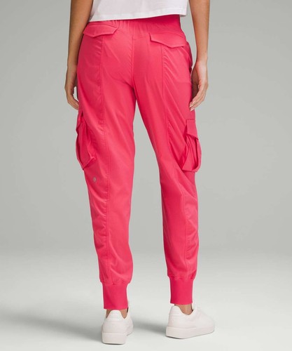 Lululemon Dance Studio Relaxed-Fit Mid-Rise Cargo Jogger Glaze Pink Size Small - Picture 3 of 14